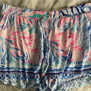 Lilly Pulitzer drawstring cotton shorts